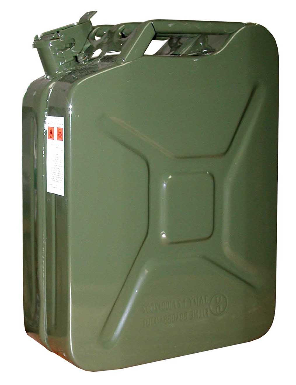 Jerrican tôle intérieur laqué 5 litres