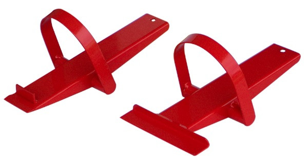Lève panneaux à pied à étrier 60 mm sans roulement