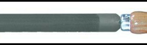 Lime demi-ronde, manche bois, 300 mm, 1/2 DX