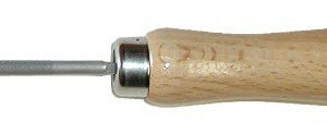 Lime tronçonneuse avec manche bois Ø 4 x 150 mm