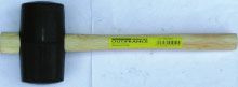 Maillet caoutchouc 60 mm
