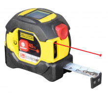 Mesure combinee ruban/laser 5 m (ruban) / 40 m (laser) 19 mm