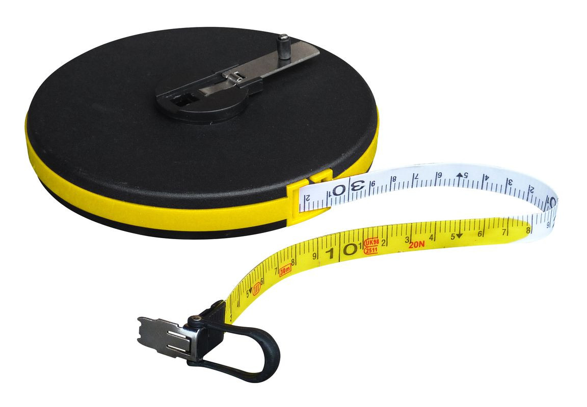 Mesure longue ruban fibre de verre - 13 mm 30 m