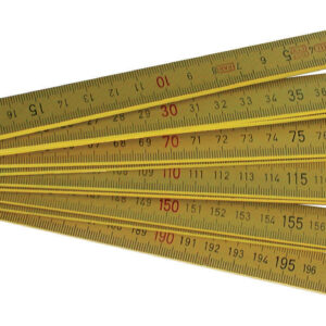Mesure pliante en bois 2 m