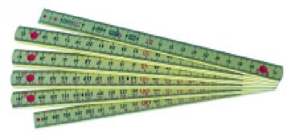 Mesure pliante nylon Longlife 2 m