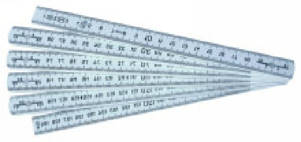 Mesure pliante plastique 2 m