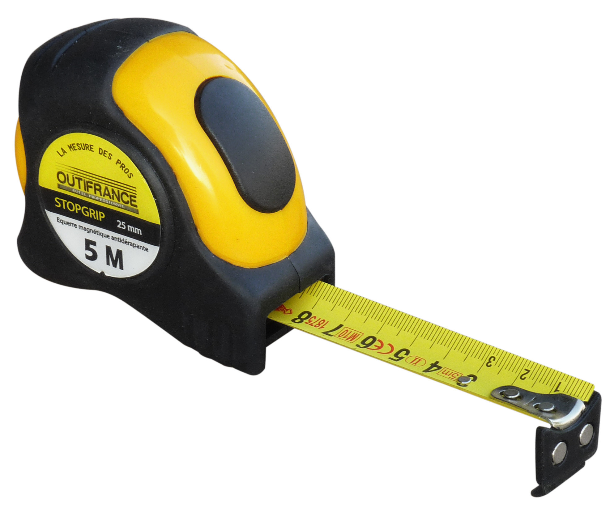 Mesure pro magnetique "Stopgrip" 5 m x 25 mm