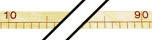 Mètre de tailleur en bois
