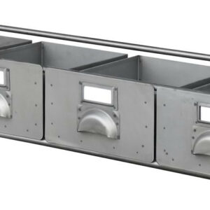 Module 4 petits tiroirs - 1200 x 400 x h. 190 mm 16 kg