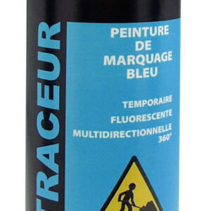 Peinture de marquage temporaire Bleue fluo 500 mL