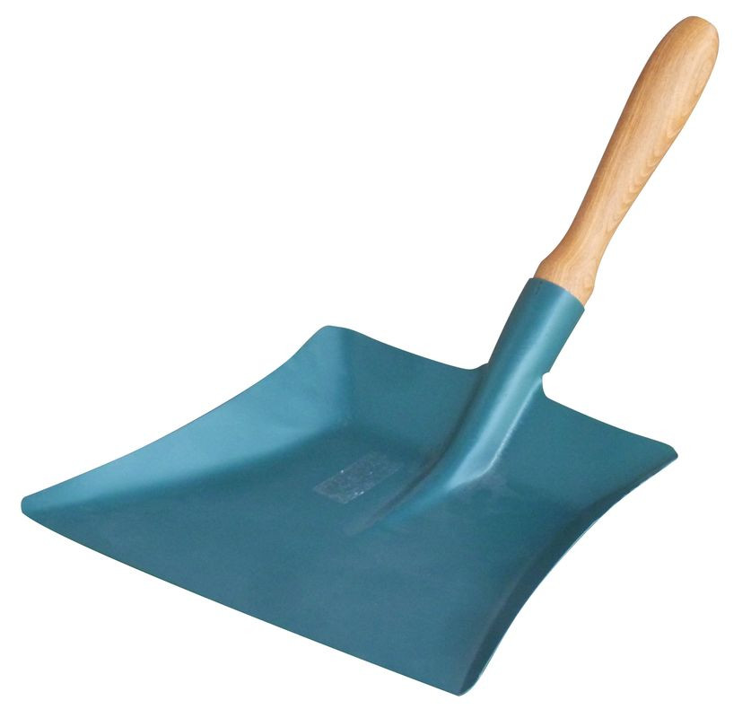 Pelle à poussière acier / bois - 260 mm