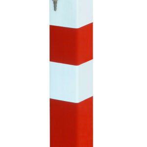 Poteau de parking avec fermeture à clé