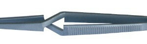 Précelle inox bec coudé 130 mm