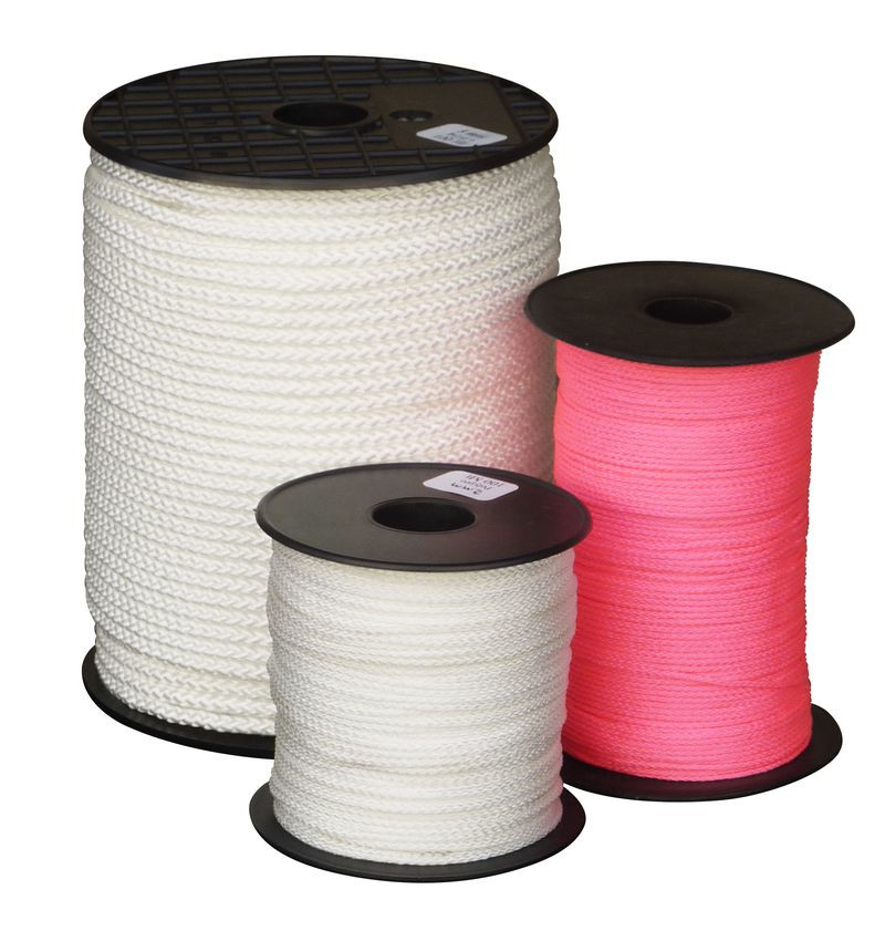 Tresse polypropylène - Rose fluo Ø 1,5 mm L1000 m
