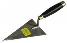 Truelle triangulaire manche bois 14 cm