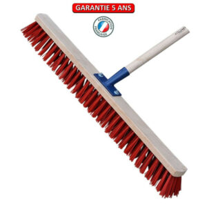 Balai de cantonnier 80 cm - Emmanché bois 150 - Douille renforcée