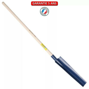 Bêche de drainage de 50 emmanché