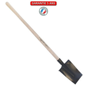 Bêche standard manche pomme 105cm - Bêche 24cm - Gris algue