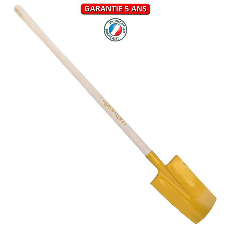 Bêche standard manche pomme 105cm- Bêche 28cm -Miel