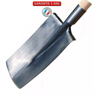 Bêche standard polie devant - 28cm - sans manche