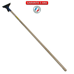 Bineuse 2 lames - manche bois 150 cm - outil de désherbage