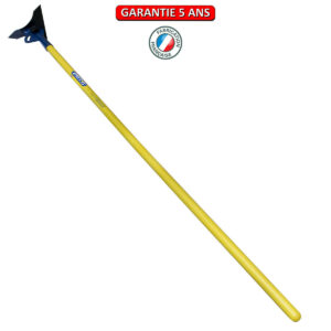 Bineuse 2 lames - manche composite tube 150 cm - outil de désherbage
