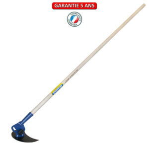 Bineuse 3 lames - manche bois 150 cm - outil de désherbage