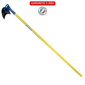 Bineuse 3 lames - manche composite tube 150 cm - outil de désherbage