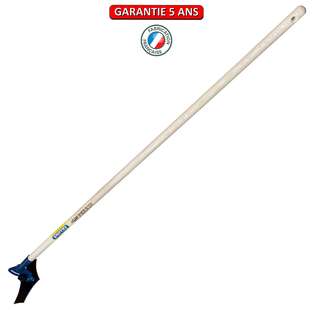 Bineuse 4 lames - manche bois 150 cm - outil de désherbage