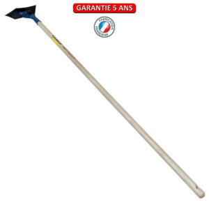 Bineuse 5 lames - manche bois 150 cm - outil de désherbage