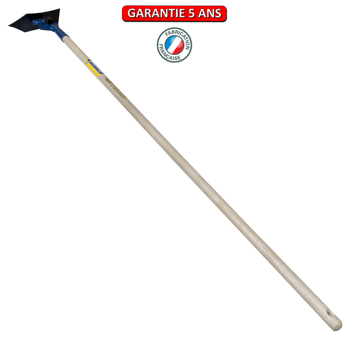 Bineuse 5 lames - manche bois 150 cm - outil de désherbage