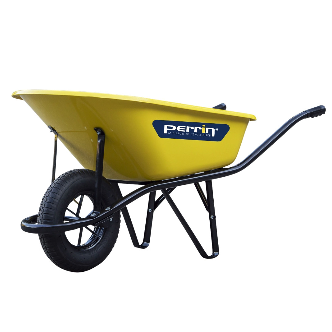 Brouette 110 L roue gonflée - charge 290 kg