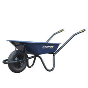 Brouette chantier 100 L - Dynamic renforcée - roue gonflée - châssis acier Ø32 mm - 190 kg