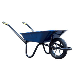 Brouette chantier 100 L - Dynamic renforcée - roue pleine - châssis acier Ø32 mm - 190 kg