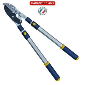Coupe branche grand modele - manche alu telescopique - enclume