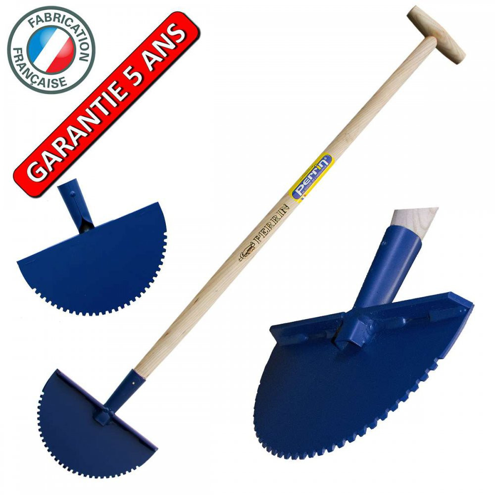 Dresse bordure cranté avec manche béquille 0.95 m