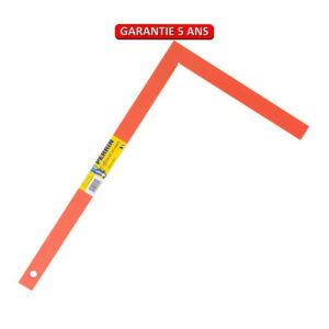 Equerre de maçon 600 mm section 30x5