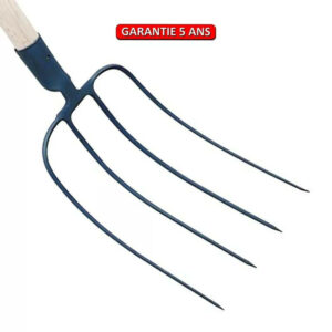 Fourche à fumier douille 4 dents sans manche