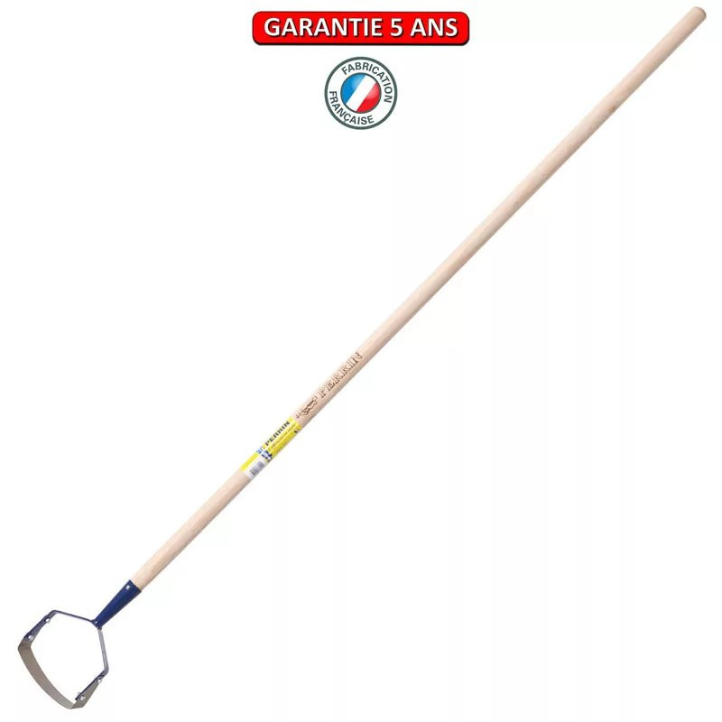 Grattoir de jardin lame de 12 emmanché 130