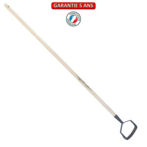 Grattoir lame de 14 cm, manche 130cm - Gris algue