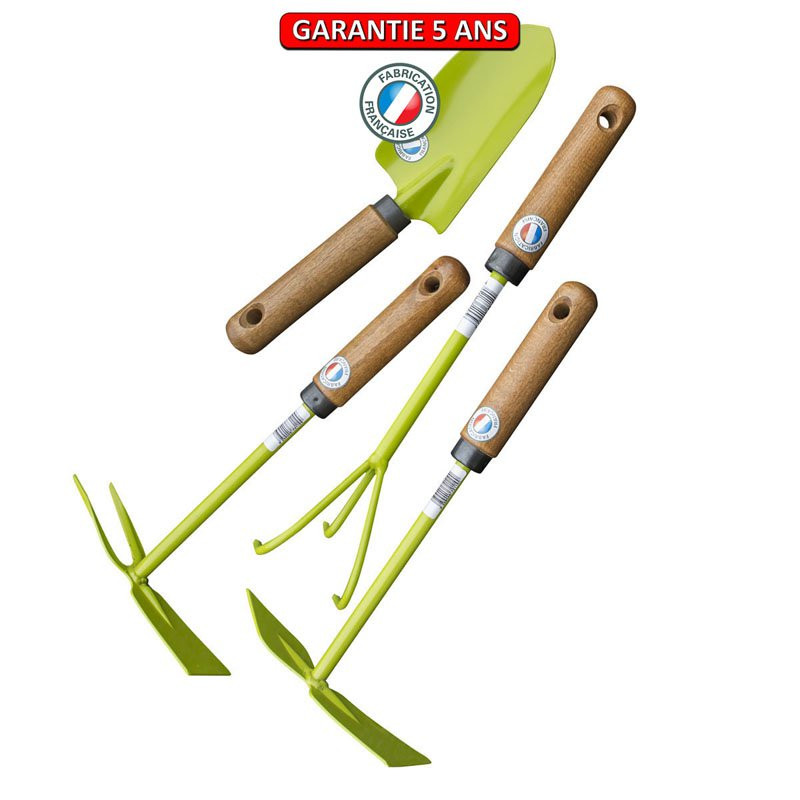 Lot d'outils à rocaille n°3 - 4 outils