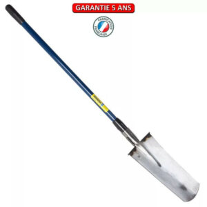 Louchet d'arrachage 38cm manche composite incassable outil professionnel pour pépiniériste