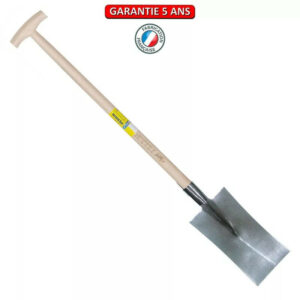 Louchet maçon de 32 cm - manche béquille fraisée 80 cm