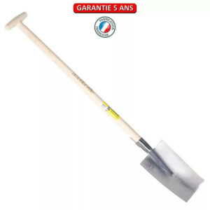 Louchet Senlis de 26 cm - emmanché béquille tournée 91 cm