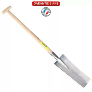 Louchet terrassier à anneau - Emmanché BT 80 - Fer 40 cm