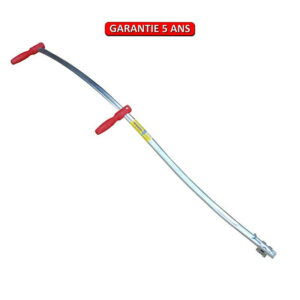 Manche de faux metallique 1,5m