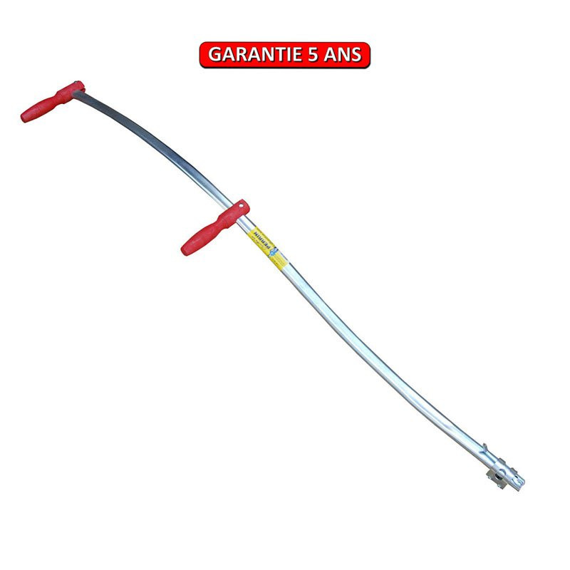 Manche de faux metallique 1,5m