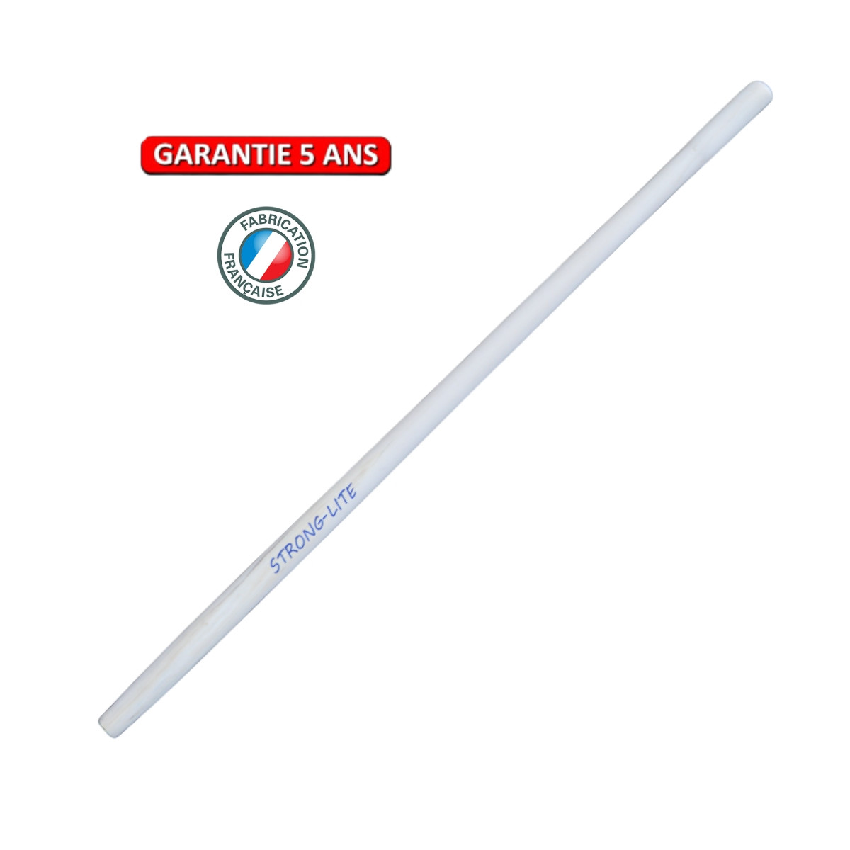 Manche peuplier 110 cm - pour pelle aluminium - manche bois