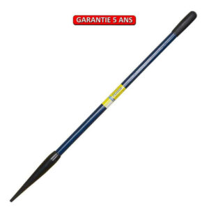 Manche pomme fibre bleu