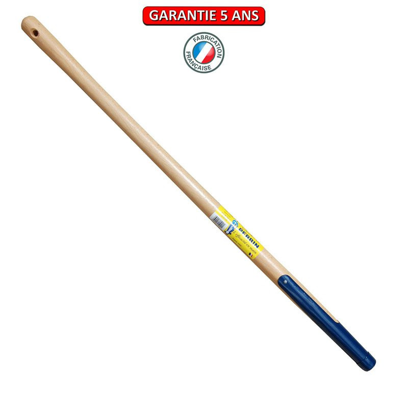 Manche pour fourche à rosier à soie 90 cm avec ferule et capuchon